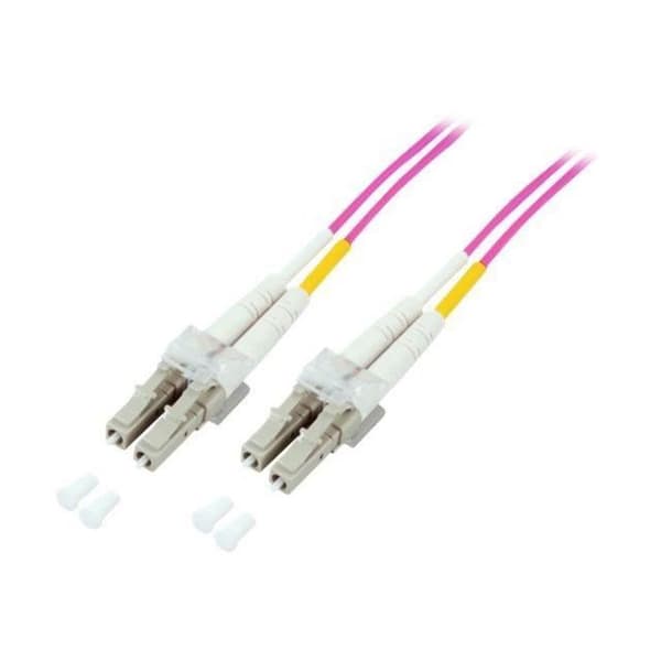 Anslutningskabel - EFB-Elektronik - LC multimode - 25 m - 50/125 mikron - Halogenfri