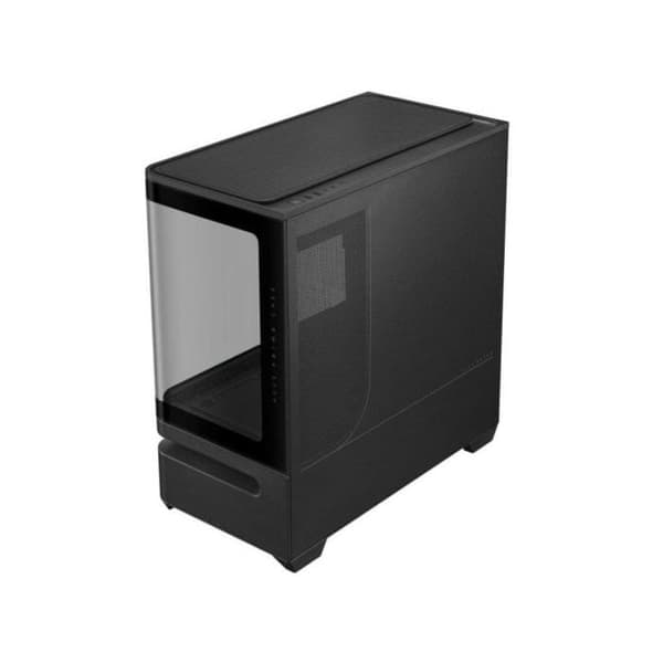 PC-chassi - ASUS - Prime AP202 TG ARGB - Svart - Micro-ATX - 3 förinstallerade ARGB-fläktar