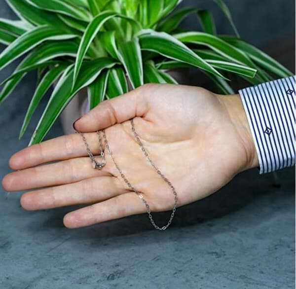 Silver chain Anker AGS1436 CH - Längd: 50 cm
