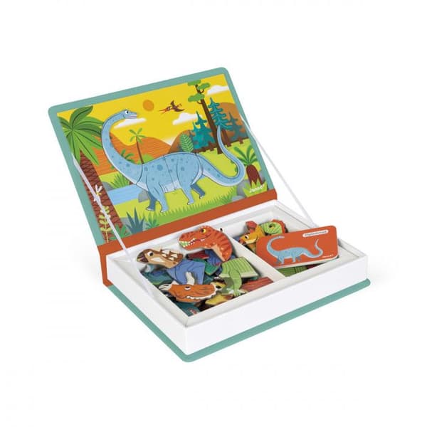 Magneti Bok tema Dinosarier