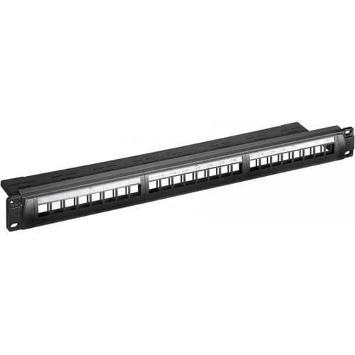 Bussningspanel - MICRO CONNECT - PP-027 - 24 portar - Gigabit Ethernet - Cat6