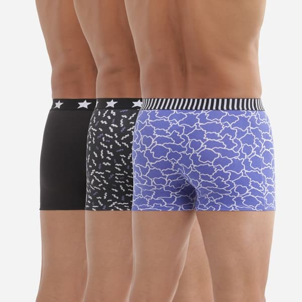 3-pack Stretch Cotton Boxers Vibes