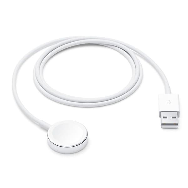 Apple USB-laddare MW6A3ZM/A Vit 1m Kompatibel med MagSafe för iPhone