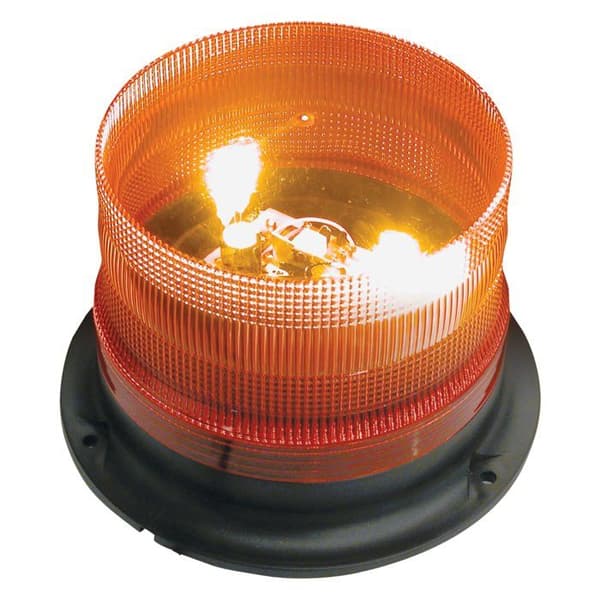 Varningsljus 12V orange Xenon
