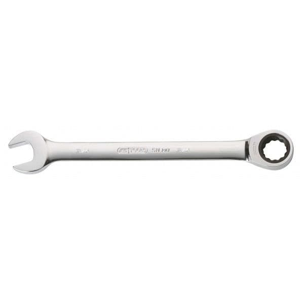Chrome Plus kombinationsspärrnyckel 72 tänder 5/16" - KSTOOLS - Gaffel - Stål