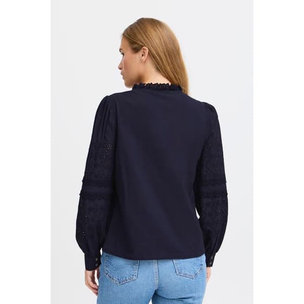 Långärmad blus dam Pulz Jeans Katana