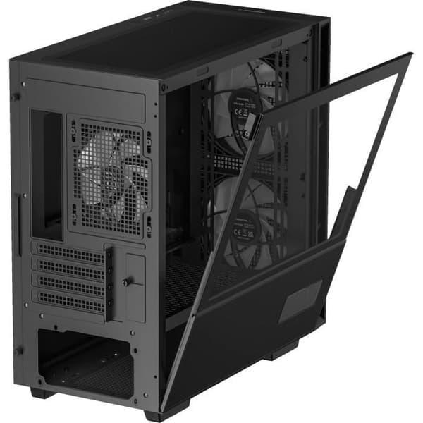 Boitier PC - DEEPCOOL - CH360 Digital - Utan strömförsörjning - Mini-torn - M-ATX-format - Svart