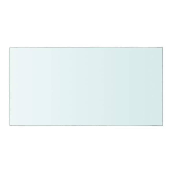 Transparent glashyllpanel 40 x 20 cm - VIDAXL - Modernt - Design