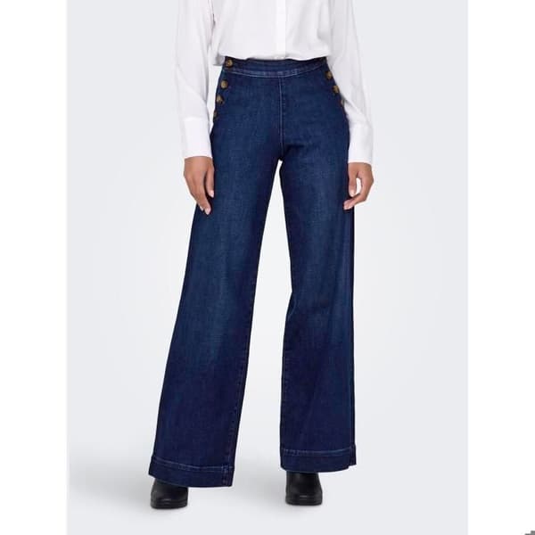 Jeans dam Only Onlmadison - mörk medelblå denim