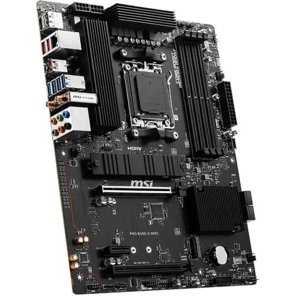 Moderkort - MSI - PRO B650-S WIFI AM5 ATX-slot