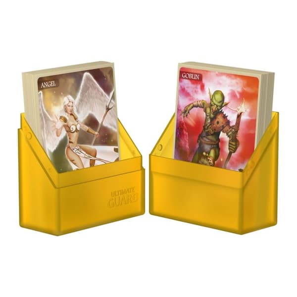 Ultimate Guard - Ultimate Guard - Boulder™ Deck Case 40+ standardstorlek Amber