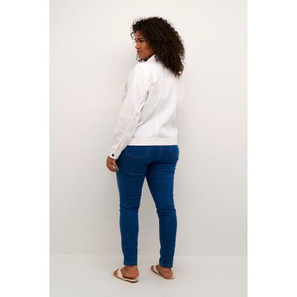 Jeansjacka dam KAFFE Curve Zena