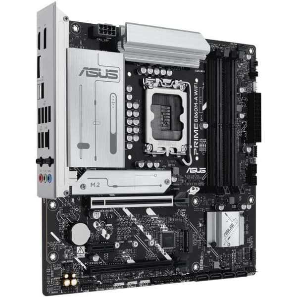 Moderkort - ASUS - PRIME B860M-A WIFI - Intel B860 LGA 1851 (Socket V1) micro ATX