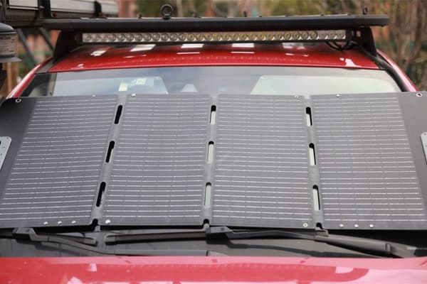 Fällbart solpanel - EZVIZ - PSP100 - 100W - Fällbar