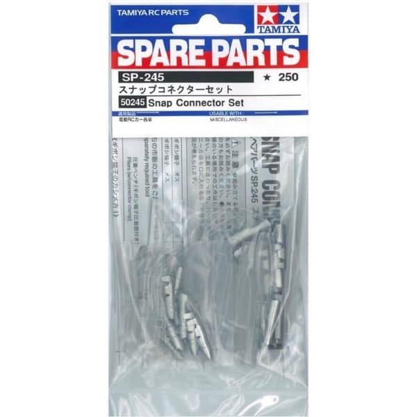 Aligner-kontaktset - TAMIYA - Aligner Connector Set - Grå - Typ Aligner Connector Set - Färg Grå
