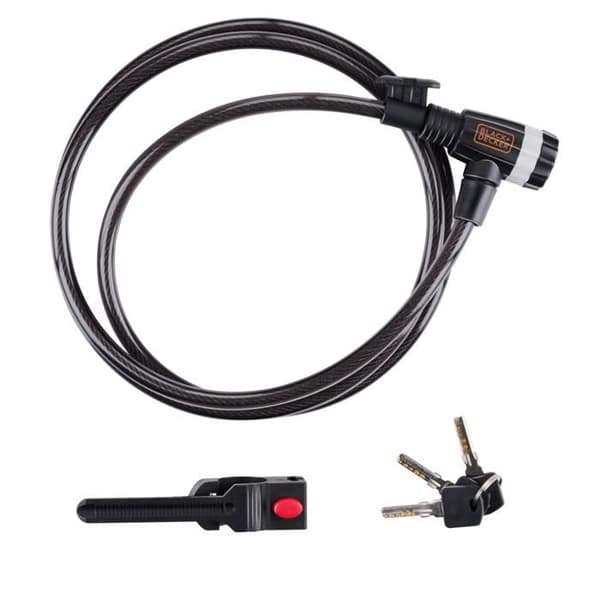 BLACK+DECKER Lås kabel 180CM