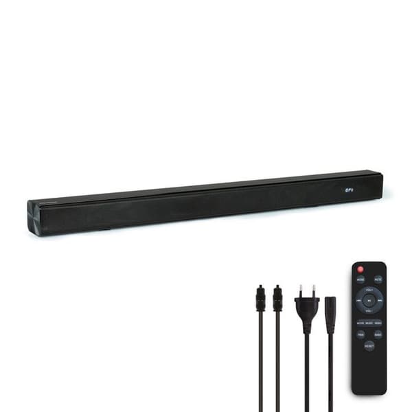 Bluetooth 5.3 METRONIC ljudbar - TV ARC-ingång, USB, equalizer, fjärrkontroll
