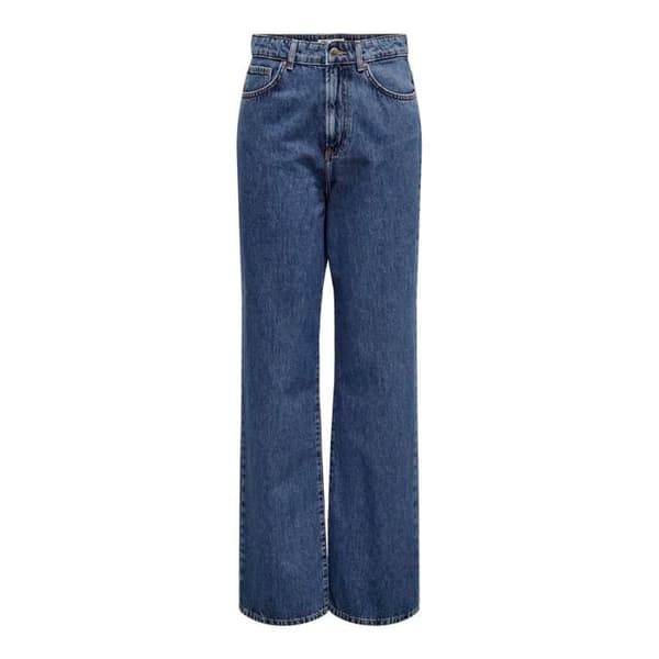 Jeans dam Only Onlsilje - medelblå denim