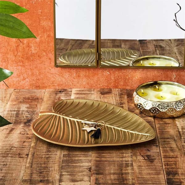 Vide Poche - Hemdekorfabrik - Guldblad - Chic - Guld