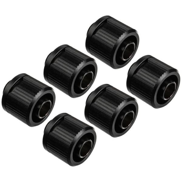 EK vattenblock EK-Quantum Torque STC 10/16 kopplingar - 6 stycken, svart