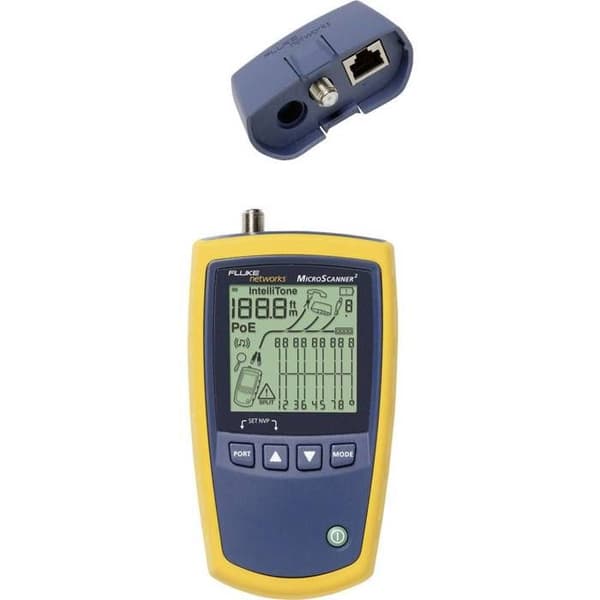Kabeltestare - FLUKE - MICROSCANNER 2 - Blå - Kabeltest - Nätverkskablar