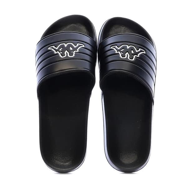 Svarta Sandaler Herr Kappa Sarty
