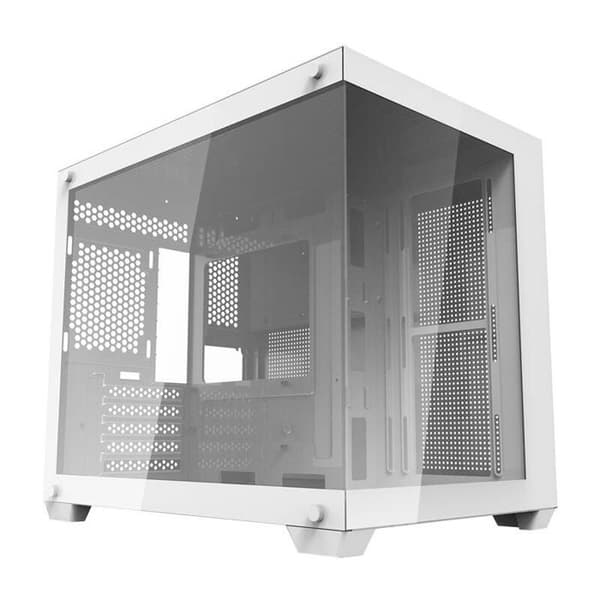PC-fodral - sidopaneler Darkflash - C285MP Vit - Datorfodral C285MP (vit)