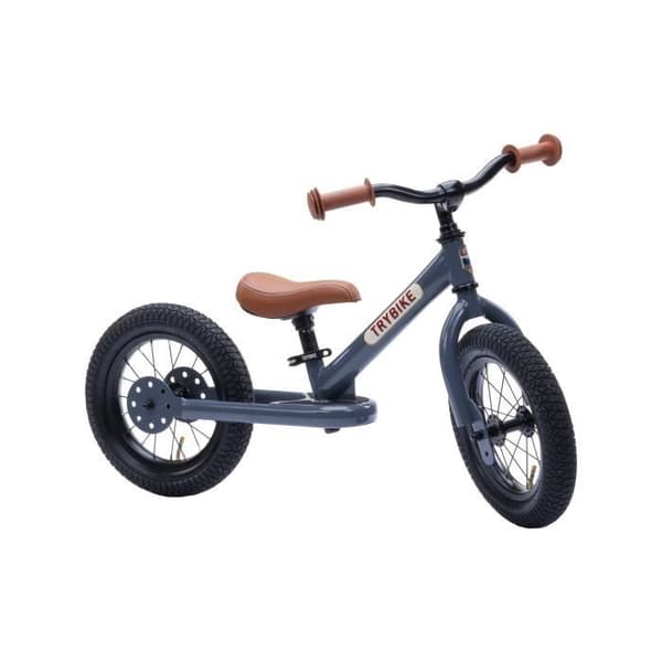 Draisienne - Trybike - Grå stål - Stål - Huvudfärg Grå