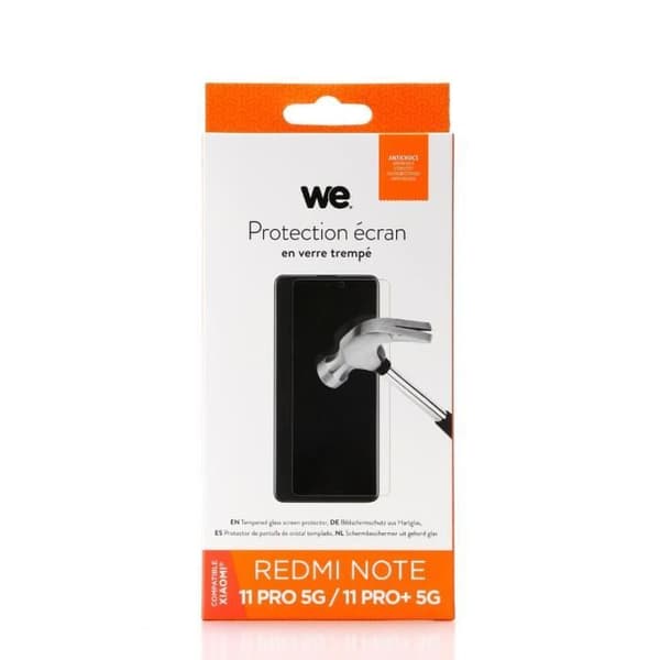 Skärmkydd - XIAOMI - REDMI NOTE 11 PRO - reptålig - bubbelresistent - ultrahård