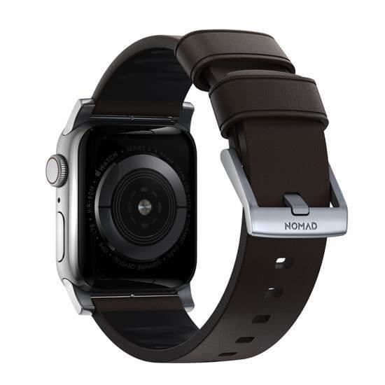 Armband Apple Watch Nomad Active Pro för Apple Watch 42/44mm Grå/Marron
