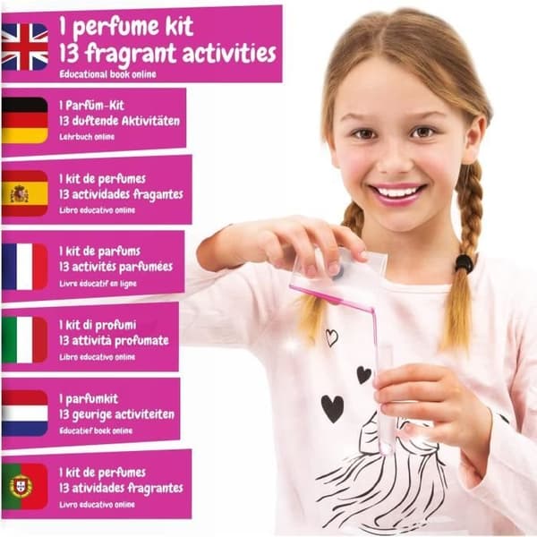Utbildningsspel - SCIENCE4YOU - Super Parfumlaboratorium - 13 Experiment - 8-14 År - Originalpresent
