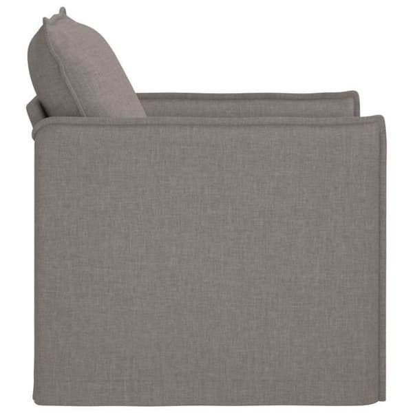 Soffa Taupe 195 x 82 x 85 cm tyg