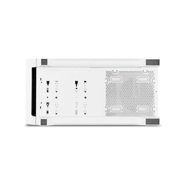PC-låda NOX Hummer ETHER Semitorre Gaming Curved ATX USB-C Vit