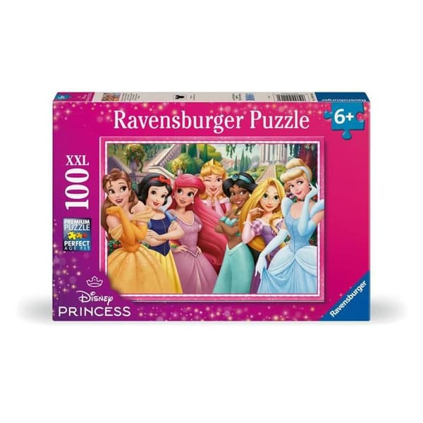 Pussel 100 bitar XXL - Disney Prinsessor