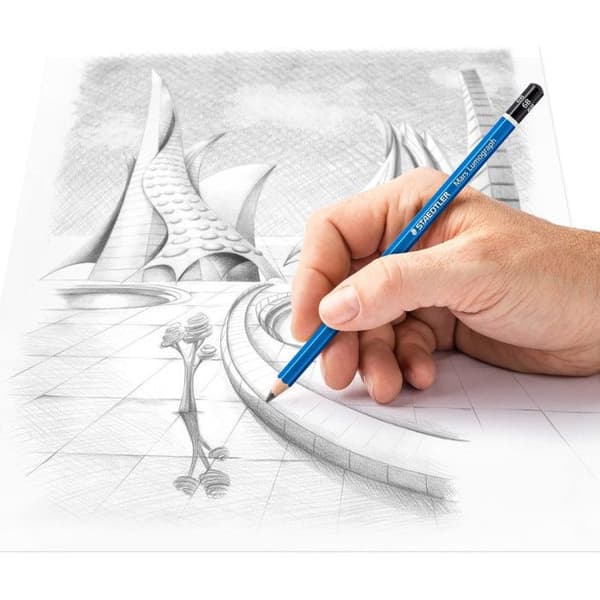 STAEDTLER 12 olika grafitpennor