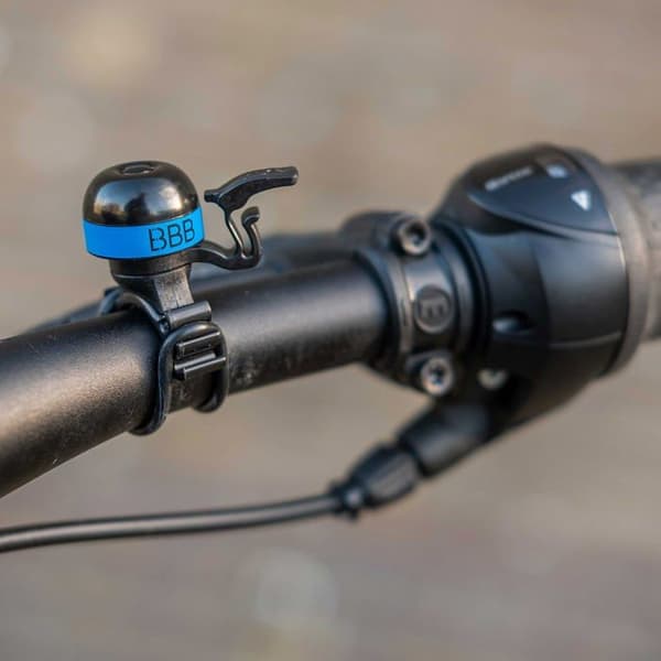 Cykelsignal - BBB - MiniFit - 78 dB - Lätt mässing - Snabb montering