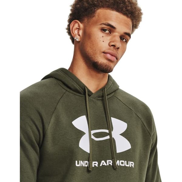 Capot Under Armour Rival Fleece Logo Hd, Grön, Herr