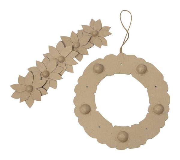Décopatch julkrans - HD067C - Decopatch- Support, , Blomkrans, Liten