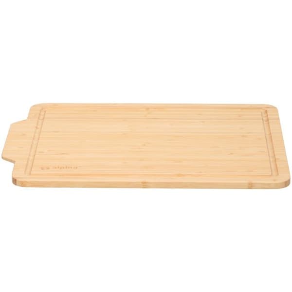 ALPINA-NK Skärbräda bambu 36 × 26 × 1 cm - Brun, diskmaskinssäker