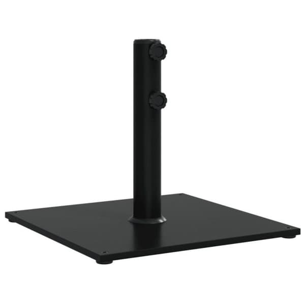 Parasolstöd för master Ø32 38 48 mm 17 kg kvadrat