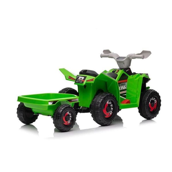 Quad Na Akumulator XMX630T Grön Med Släp