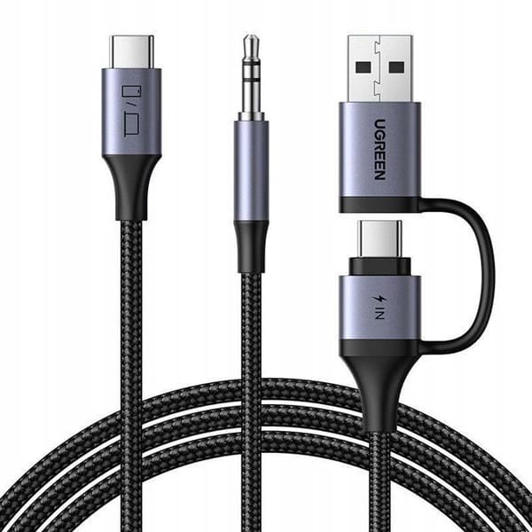 Ljud- och videoinspelningskort - UGREEN - CM772 - USB-C - Jack 3,5 mm - USB-C/USB-A-adapter