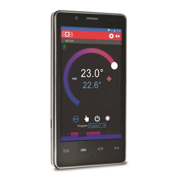 Trådlös termostat - ELEKTROBOCK - BT725 WIFI - WIFI-kontroll - Daglig programmering - 6 förändringar/dag