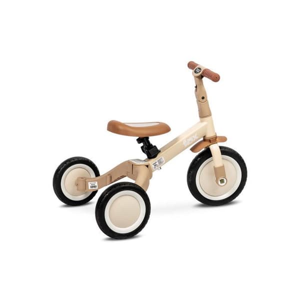 Trehjuling - IMPORT - Fox - Beige - 4 i 1 - Robust och mångsidig