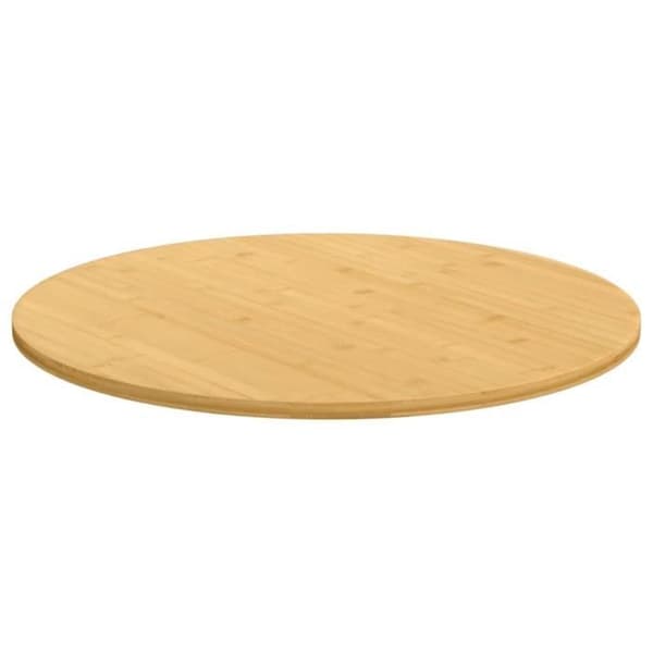 vidaXL Bordsskiva Ø70x1,5 cm Bambu 352675