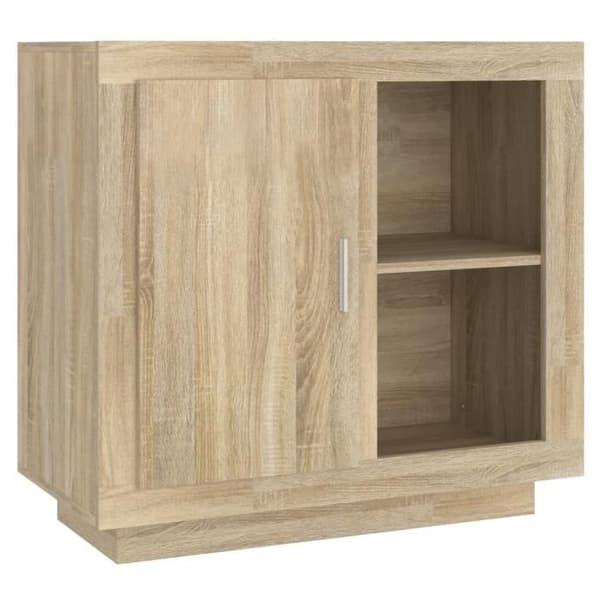 vidaXL Buffé Ek sonoma 80x40x75 cm 811829