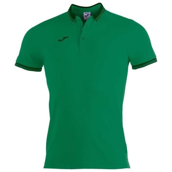 Polo - Ej specificerat - Anpassad - 35% bomull - Korta ärmar - Grön