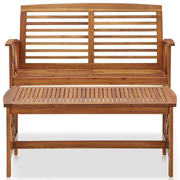 vidaXL Trädgårdsmöbler 2 st Solid akaciaträ 310272