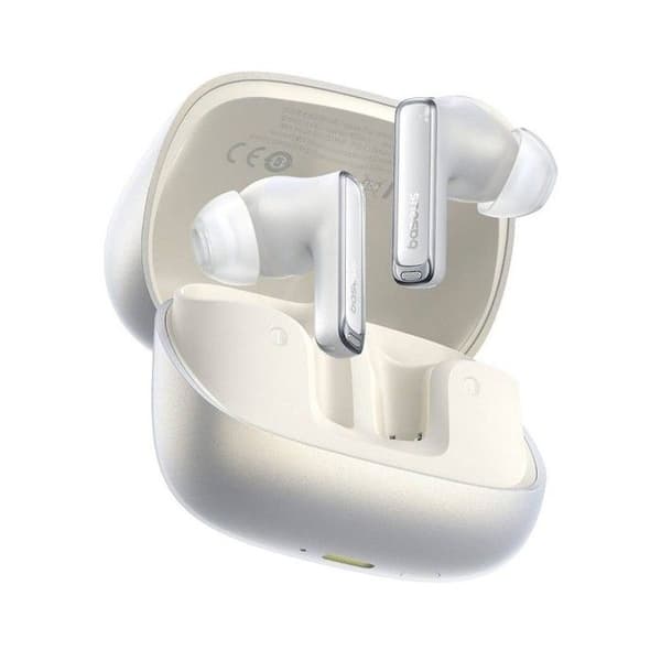 Bluetooth-hörlurar - BASEUS - Bowie M2s Ultra - ANC 52 dB - Bluetooth 5.4 - Vit