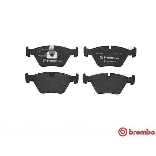 BREMBO Bromsbeläggssats P06043 - 4 st